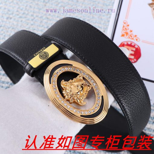 Versace. Versace ️The material is made of 100% top layer cowhide, ensuring that 24k pure ste ayvyj05h - Image 6
