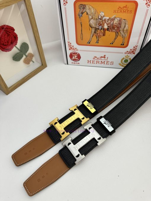 Hermes Hermès  Material: Leather Belt with 100% Head Layer. The leather belt is guaranteed t td5tq2ow - Image 2