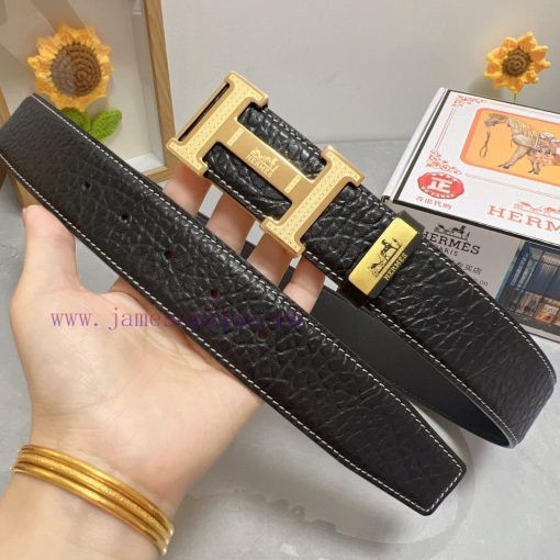 Hermes Hermès  Material: Leather Belt with 100% Head Layer. The leather belt is guaranteed t 43pqqgl5 - Image 4