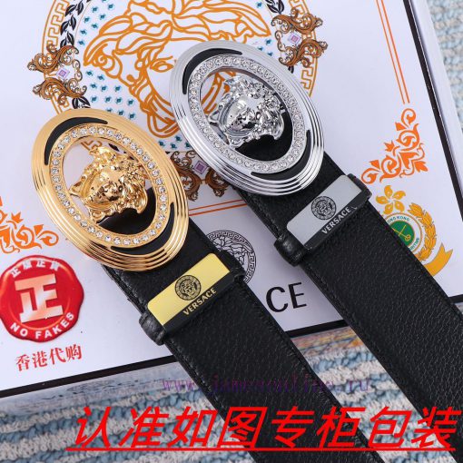 Versace. Versace ️The material is made of 100% top layer cowhide, ensuring that 24k pure ste ayvyj05h - Image 10