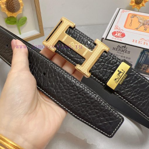 Hermes Hermès  Material: Leather Belt with 100% Head Layer. The leather belt is guaranteed t gbptjg3q - Image 7