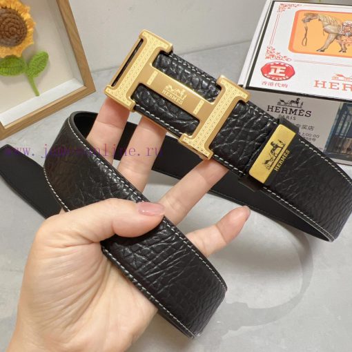 Hermes Hermès  Material: Leather Belt with 100% Head Layer. The leather belt is guaranteed t 43pqqgl5 - Image 6