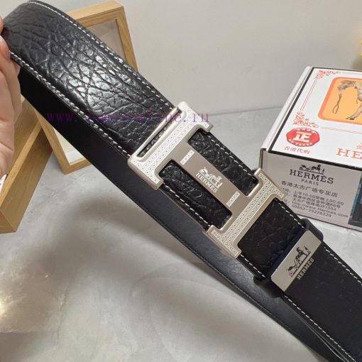 Hermes Hermès  Material: Leather Belt with 100% Head Layer. The leather belt is guaranteed t woi9b4yv - Image 8