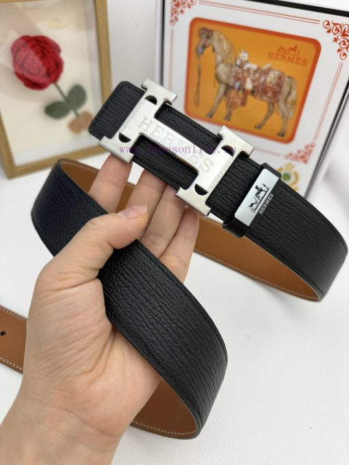 Hermes Hermès  Material: Leather Belt with 100% Head Layer. The leather belt is guaranteed t c5rwv80m - Image 5