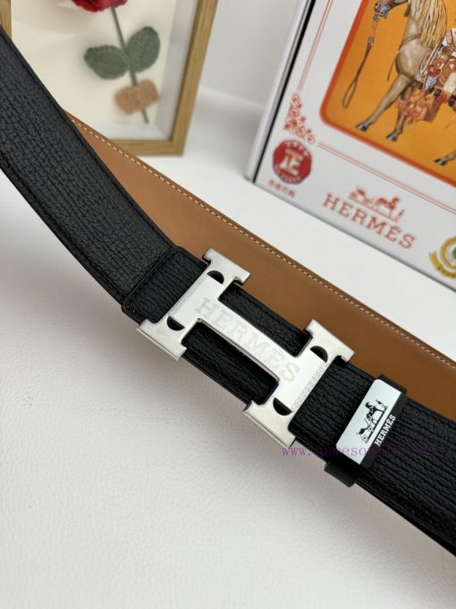 Hermes Hermès  Material: Leather Belt with 100% Head Layer. The leather belt is guaranteed t c5rwv80m - Image 7