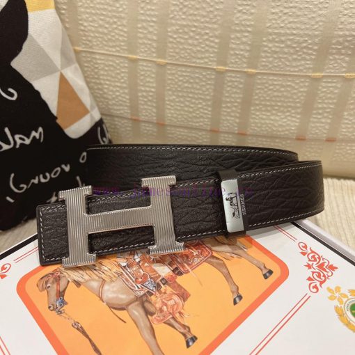 Hermes Hermès Material: Leather Belt with 100% Head Layer. The leather belt is guaranteed to x659r9cz - Image 3