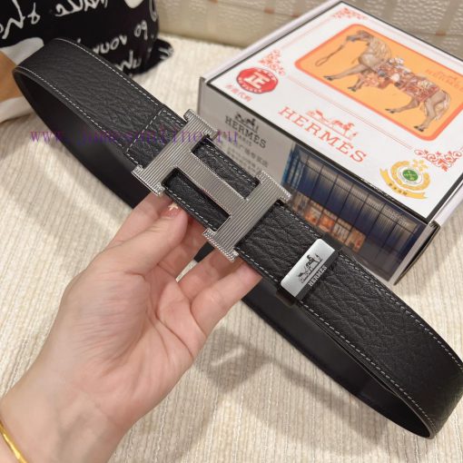 Hermes Hermès Material: Leather Belt with 100% Head Layer. The leather belt is guaranteed to uekrdbaz - Image 4