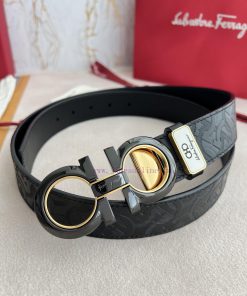 Ferragamo Ferrgamo ️ Belt and beltHanging buckle, classic hanging buckle made of pure copper itl20glb