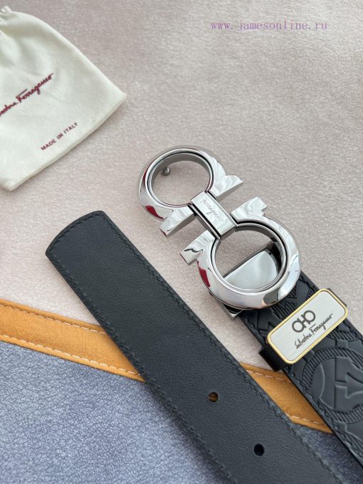 Ferragamo Ferrgamo ️ Belt and beltHanging buckle, classic hanging buckle made of pure copper t4wmxm8b - Image 9
