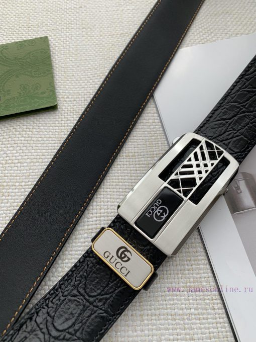 Gucci. Gucci Belt ️ Automatic BeltAutomatic buckle, made of pure steel material, equipped wi 9jpxi1sn - Image 7