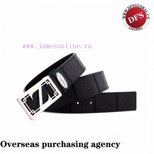 Complete setZegna @ DFS purchasing agent100% dual color pure steel buckle materialBelt mater 6nfs453b - Image 4