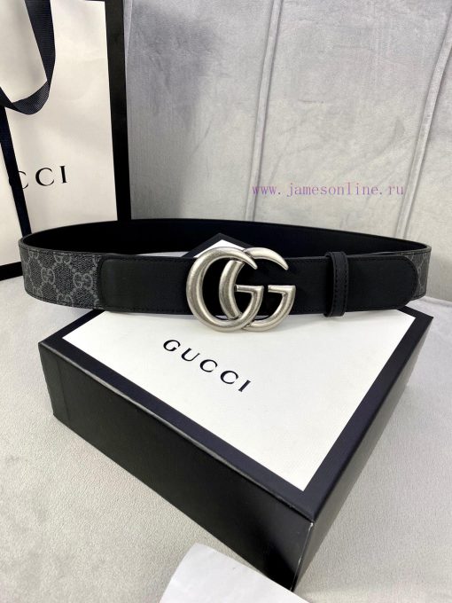 The Gucci belt with a width of 4.0cm made a stunning debut in the 2020 early autumn collecti 84bd7apx - Image 6