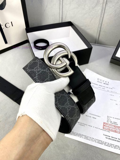 The Gucci belt with a width of 4.0cm made a stunning debut in the 2020 early autumn collecti 84bd7apx - Image 7