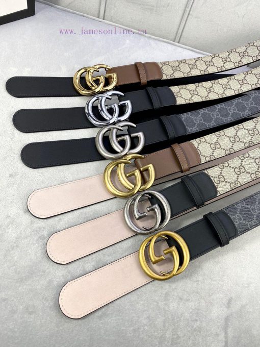 The Gucci belt with a width of 4.0cm made a stunning debut in the 2020 early autumn collecti 7sug9a2d - Image 10