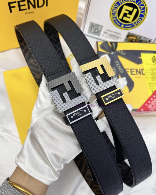 Belt FENDI Fendi ReproductionThe waistband is made of 100% top layer cowhide, ensuring a dou a4k0me1u - Image 10