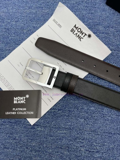Montblanc MontblancThe full set is 3.5cm wide and features a premium leather buckle for free r7f1fs0f - Image 7
