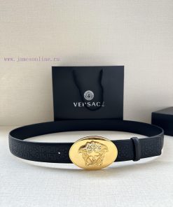 P Width 4.0cm Versace This oval accessory belt from Versace is adorned with the iconic Versa 4owc8vwo