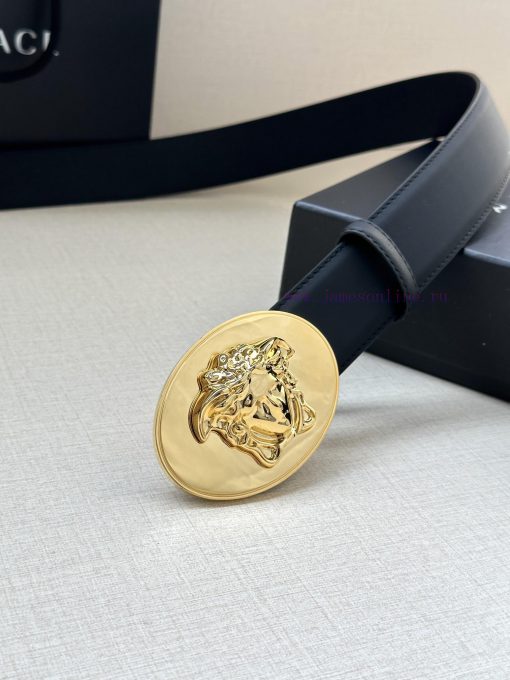 P Width 4.0cm Versace This oval accessory belt from Versace is adorned with the iconic Versa r9wg7qvp - Image 10