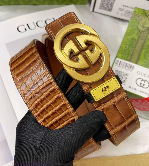 Belt Gucci Gucci's top tier replicaGucci belt 100% top layer cowhide, ensuring genuine leath xq4ftms2 - Image 6