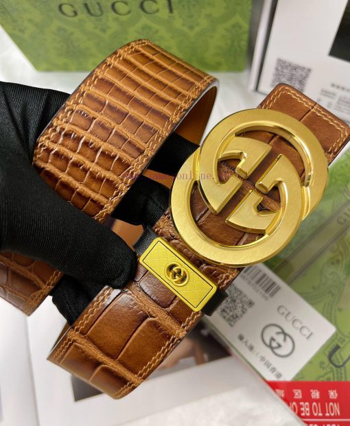 Belt Gucci Gucci's top tier replicaGucci belt 100% top layer cowhide, ensuring genuine leath xq4ftms2 - Image 7