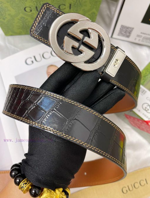 Belt Gucci Gucci's top tier replicaGucci belt 100% top layer cowhide, ensuring genuine leath a6dgerxk - Image 5