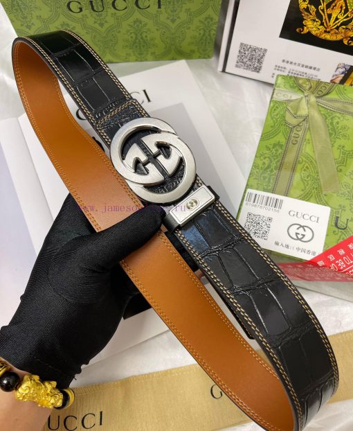 Belt Gucci Gucci's top tier replicaGucci belt 100% top layer cowhide, ensuring genuine leath a6dgerxk - Image 10