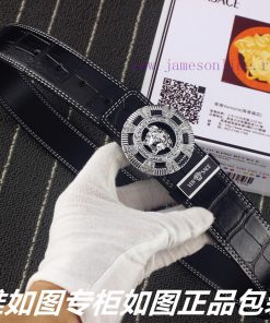 Versace Versace️New crocodile patternGrade: Italian imported 100% top layer cowhide, Versace 9adld457