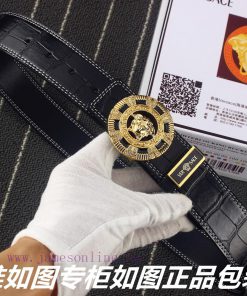 Versace Versace️New crocodile patternGrade: Italian imported 100% top layer cowhide, Versace gl96oeiw