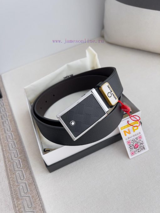 Montblanc Montblanc ️ Belt and beltBuckle, new original classic boutique buckle, photographe 9hvq6zbh