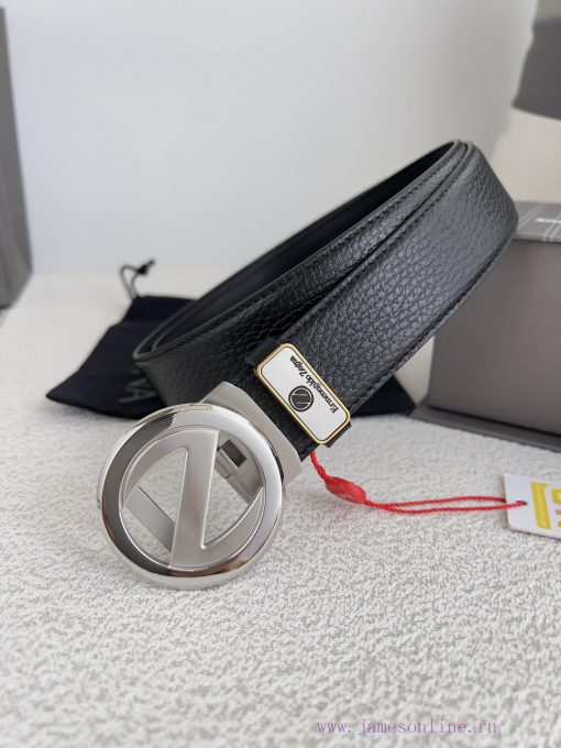 Jenny Ermenegido Zelma. Belt Automatic BeltPure steel material automatic buckle, top layer c 87y3e3mg