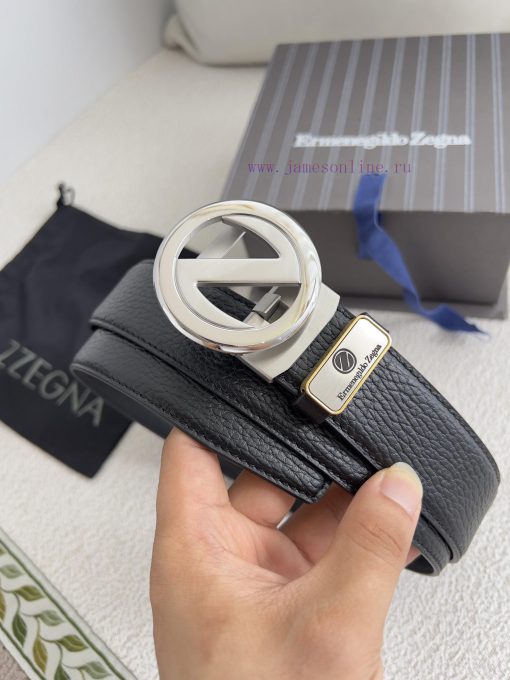 Jenny Ermenegido Zelma. Belt Automatic BeltPure steel material automatic buckle, top layer c 87y3e3mg - Image 3