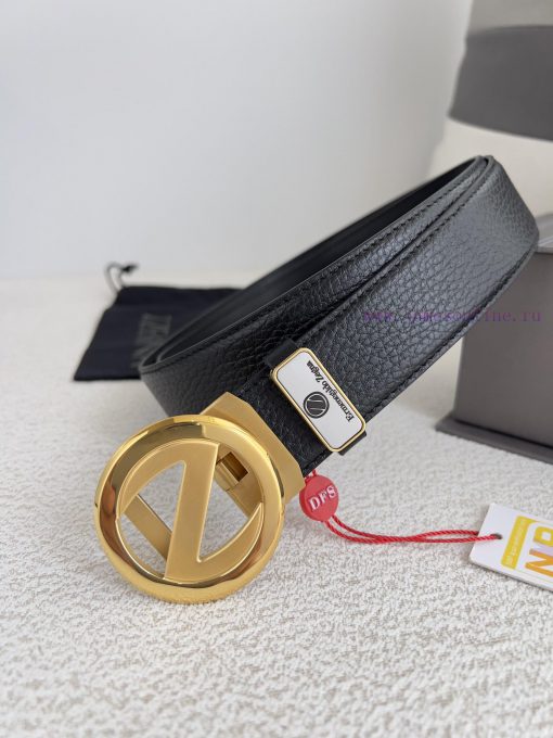 Jenny Ermenegido Zelma. Belt Automatic BeltPure steel material automatic buckle, top layer c wfkjzs5x - Image 3
