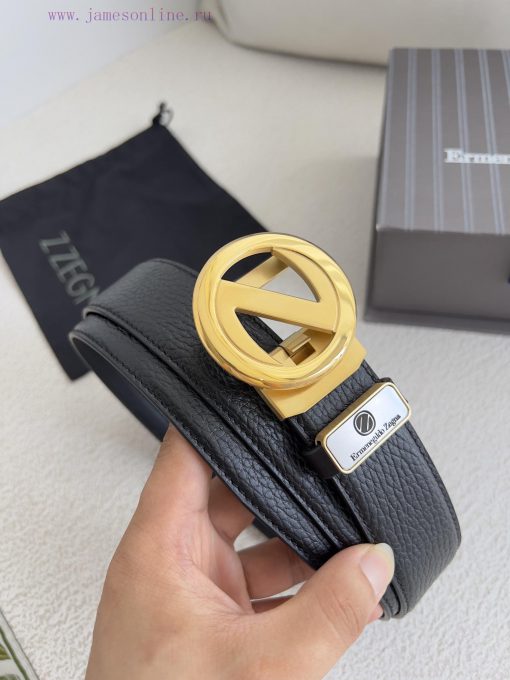 Jenny Ermenegido Zelma. Belt Automatic BeltPure steel material automatic buckle, top layer c wfkjzs5x - Image 5