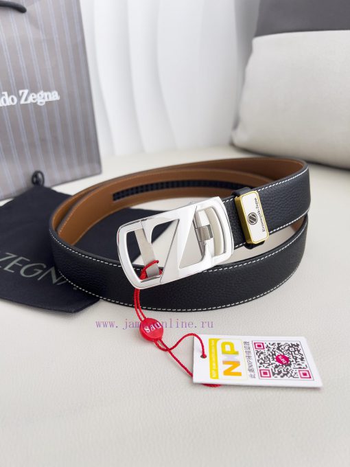 Jenny Ermenegido Zelma. Belt Automatic BeltPure steel material automatic buckle, top layer c sdjlqghd - Image 2