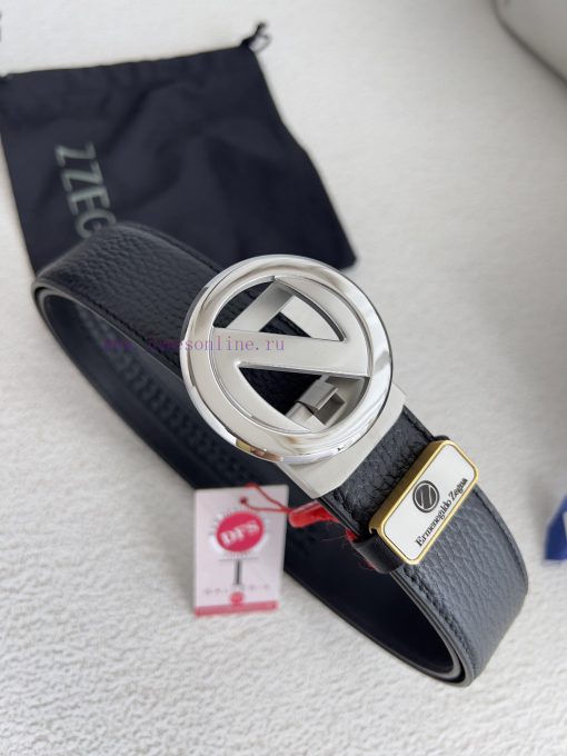 Jenny Ermenegido Zelma. Belt Automatic BeltPure steel material automatic buckle, top layer c wfkjzs5x - Image 6
