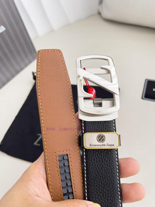 Jenny Ermenegido Zelma. Belt Automatic BeltPure steel material automatic buckle, top layer c sdjlqghd - Image 7