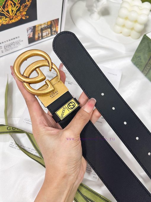 Belt Gucci Gucci️The waistband is made of 100% head layer cowhide, ensuring the rotating use 1rbhay3c - Image 8