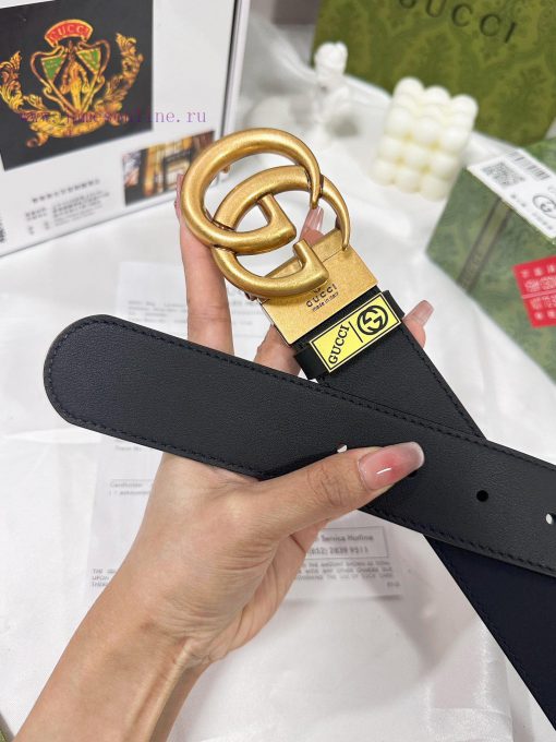 Belt Gucci Gucci️The waistband is made of 100% head layer cowhide, ensuring the rotating use 1rbhay3c - Image 10