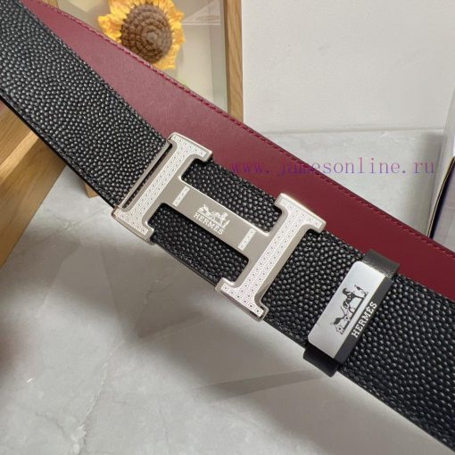 Hermes Hermès  Material: Leather Belt with 100% Head Layer. The leather belt is guaranteed t t845wh6p - Image 7