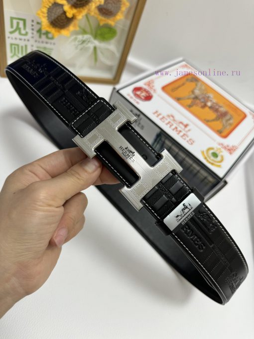 Hermes Hermès  Material: Leather Belt with 100% Head Layer. The leather belt is guaranteed t 32w5ofqh - Image 6