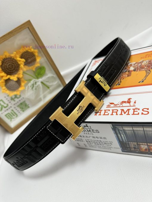Hermes Hermès  Material: Leather Belt with 100% Head Layer. The leather belt is guaranteed t 32w5ofqh - Image 7
