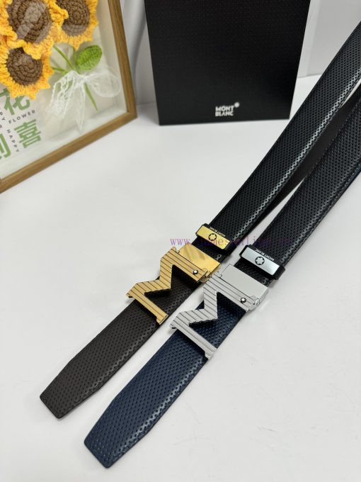 MontblancMaterial: Leather Belt with 100% Head Layer. The leather belt is guaranteed to be g rij63nih