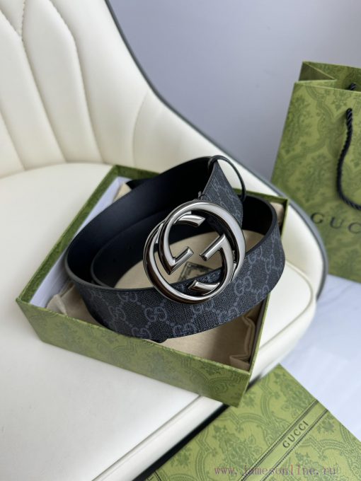 Gucci. GucciComplete set of original precision ferry connectors, Italy, width 3.8cm p0sf6312 - Image 5