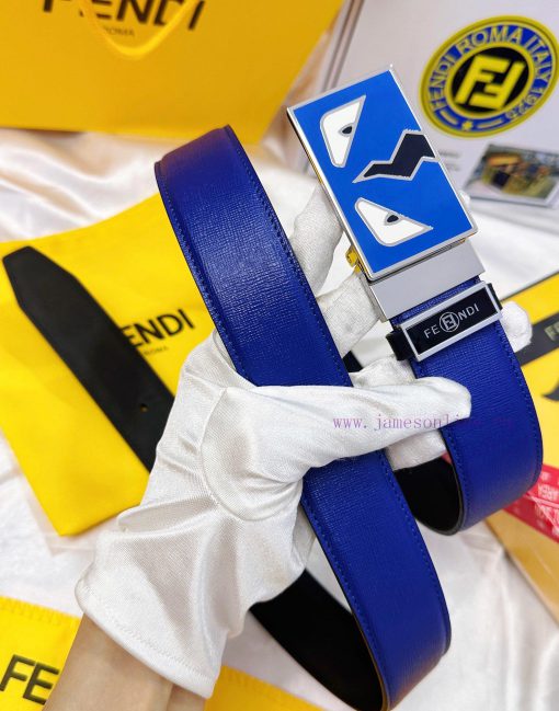 Belt FENDI Fendi ReproductionThe waistband is made of 100% imported top layer cowhide, ensur ea2z142w - Image 5
