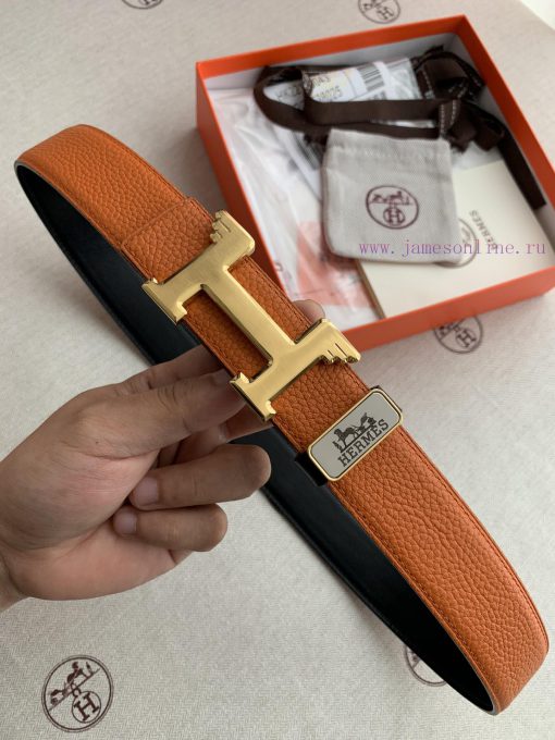 Hermes Hermes️Double sided use of rotating needle buckle, photographed in real lifeMaterial: 7xq60yds - Image 2