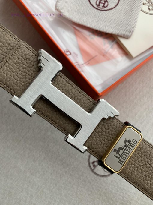 Hermes Hermes️Double sided use of rotating needle buckle, photographed in real lifeMaterial: 49t913hu - Image 4