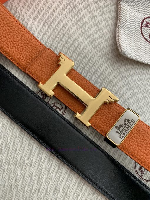 Hermes Hermes️Double sided use of rotating needle buckle, photographed in real lifeMaterial: 7xq60yds - Image 5