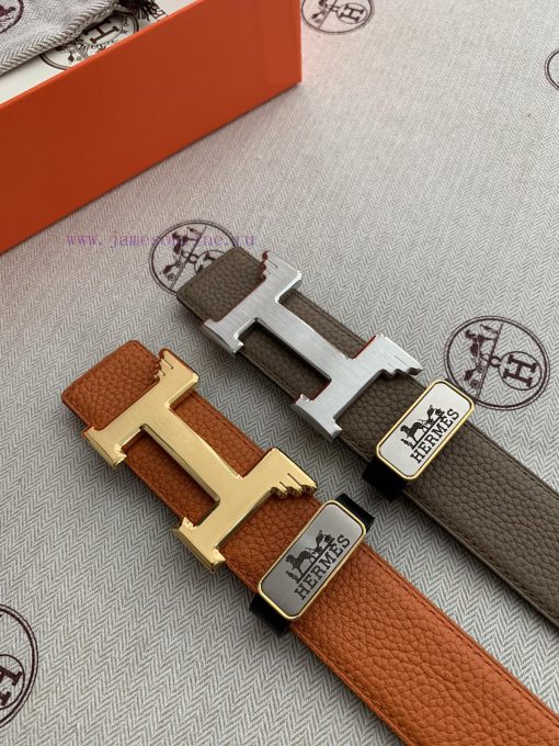 Hermes Hermes️Double sided use of rotating needle buckle, photographed in real lifeMaterial: 7xq60yds - Image 10