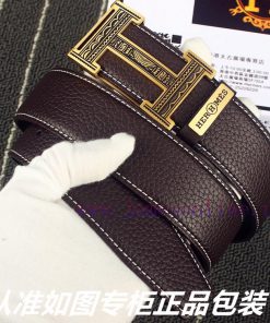 Hermes Her..mes️Identify and receive a punch as a giftMaterial: 100% head layer cowhide belt 2n4udsz7