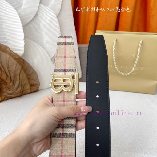 Remastered version, imported original cowhide leather belt, men's business casual belt, Burb r35nili3 - Image 5